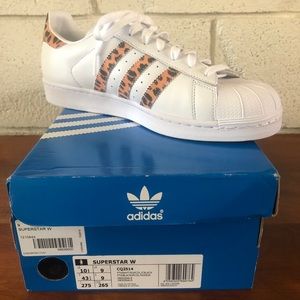 Adidas Leopard Superstar Shoes
